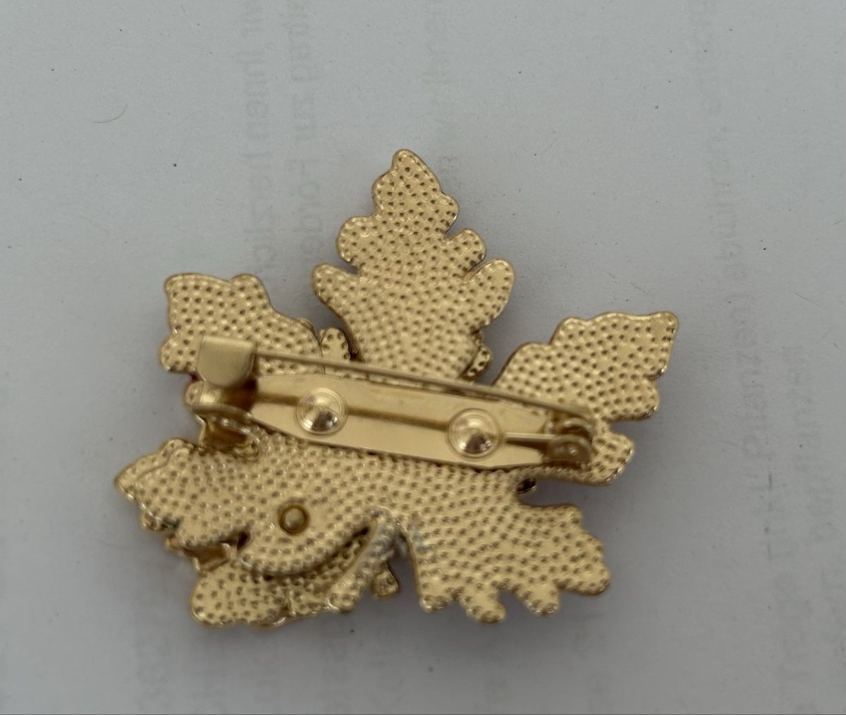 Broches & Aiguilles: Brooch - maple leaf - new – Neuf avec emballage d'origine à Basel par lau_982w 1