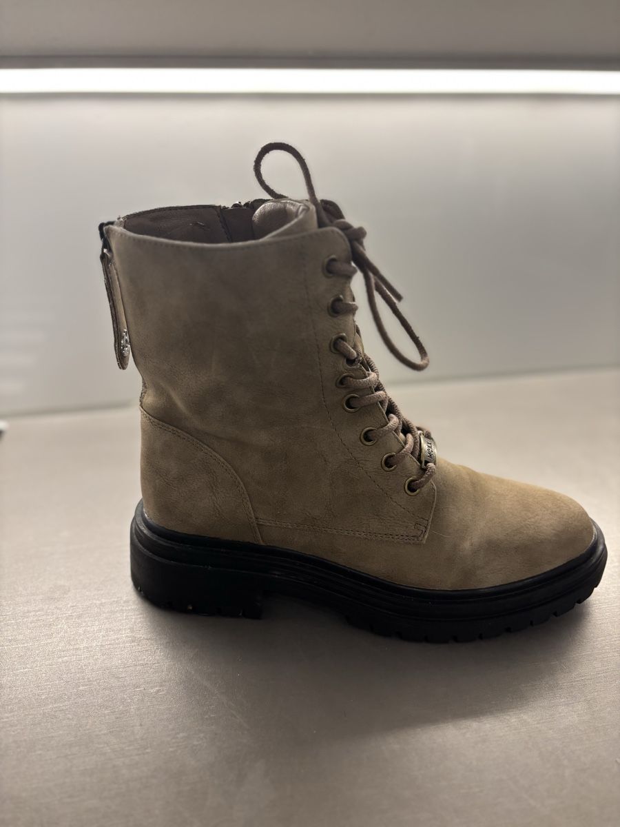 Mexx Scarpe da donna: Mexx Schnürboots,Taupe , Gr. 37.Neu – Nuovo e nell'imballaggio originale da St.Gallen venduto da Monrose 2