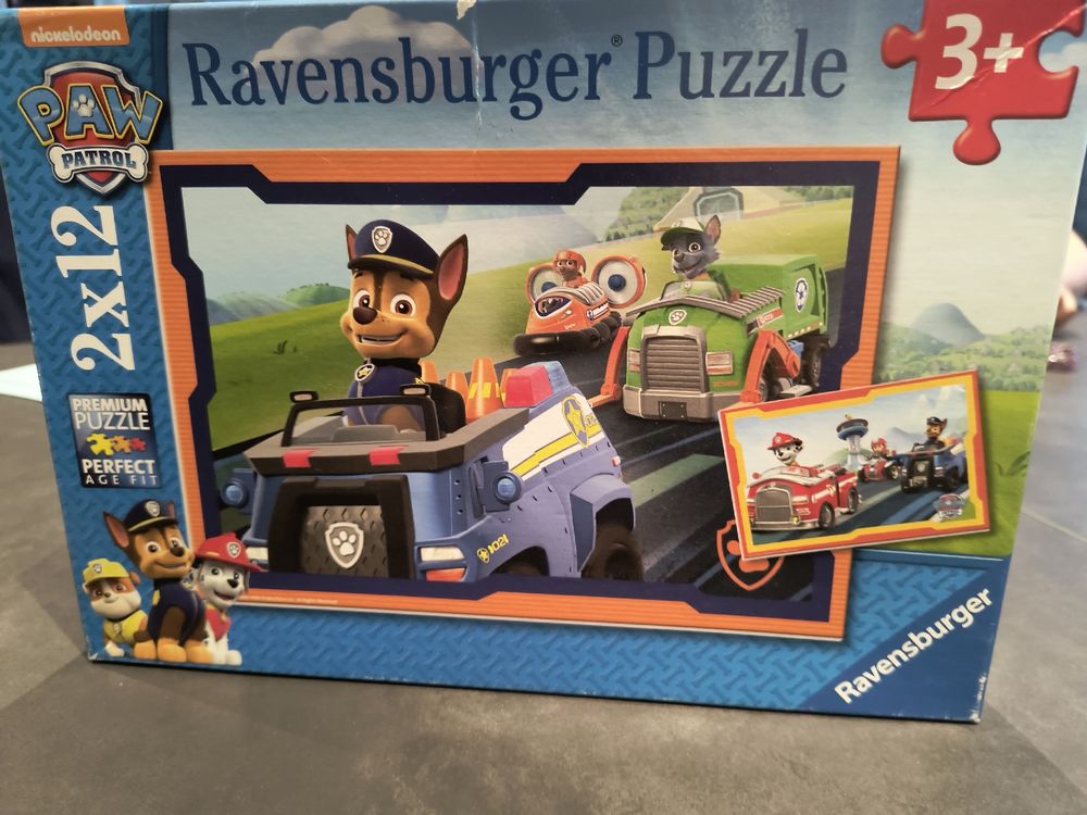 Ravensburger Puzzle Paw Patrol 2x12 Teile, komplett! (Gebraucht) in ...