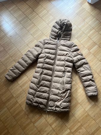 Beige GAS down coat womens XS