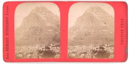 Stereo-Fotografie Glarus, Ortsansicht mi
