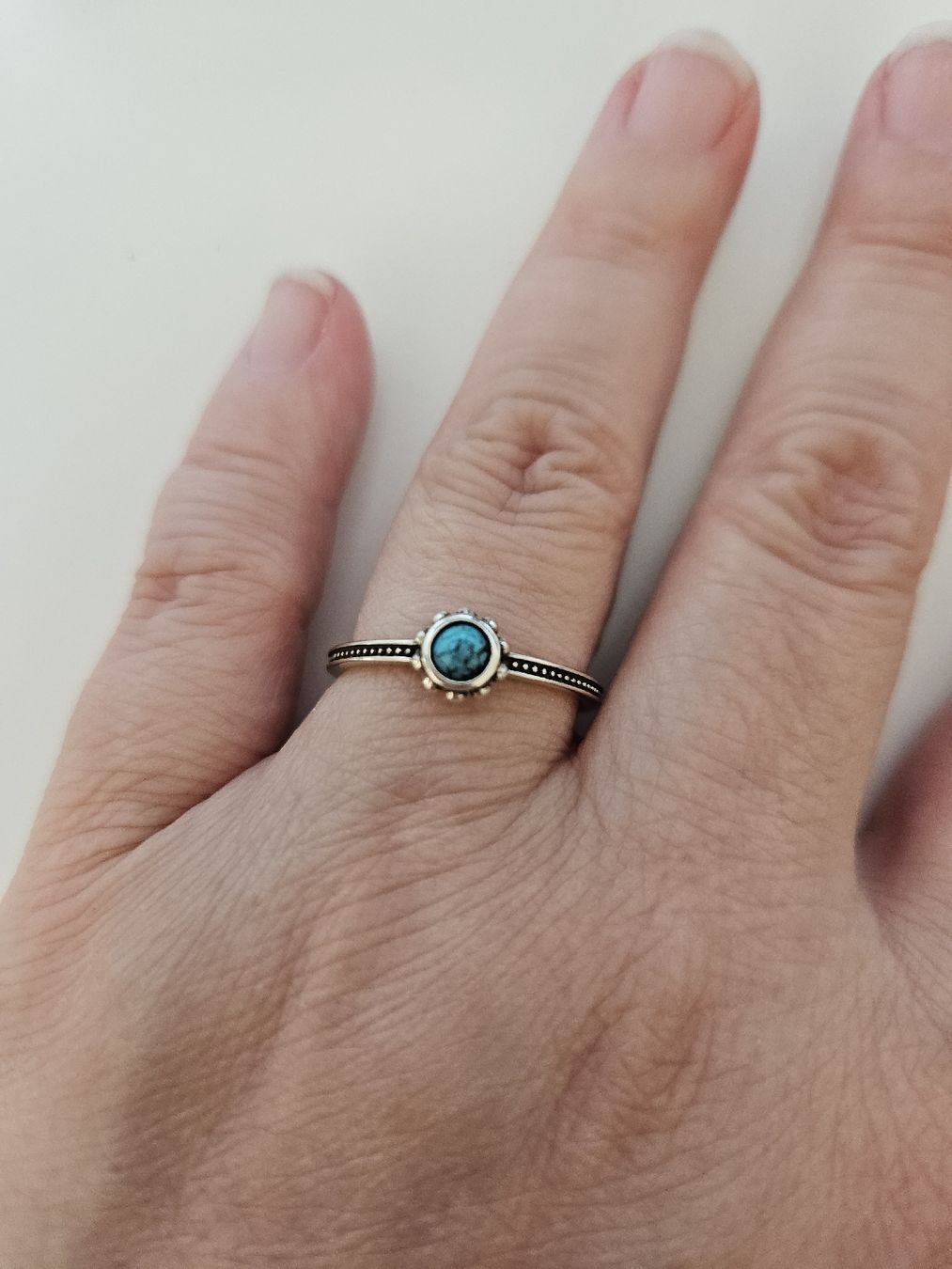 Thomas Sabo Ringe: Thomas Sabo Ring Silber Türkis Grösse 56 – Gebraucht aus Bern von Sabulise 1
