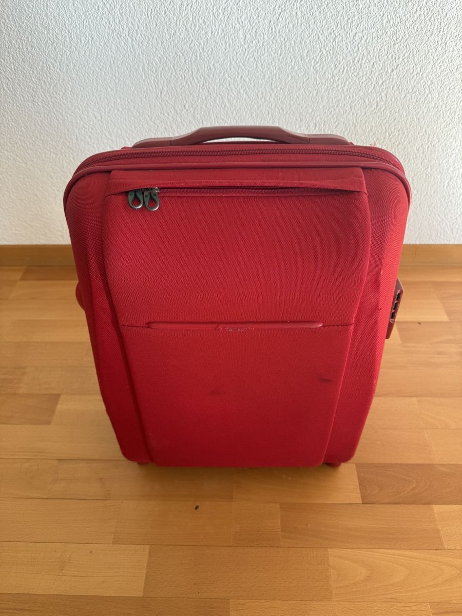 Samsonite Valigie: Samsonite Koffer rot Handgepäck – Usato da Bern venduto da fab_tx65 1