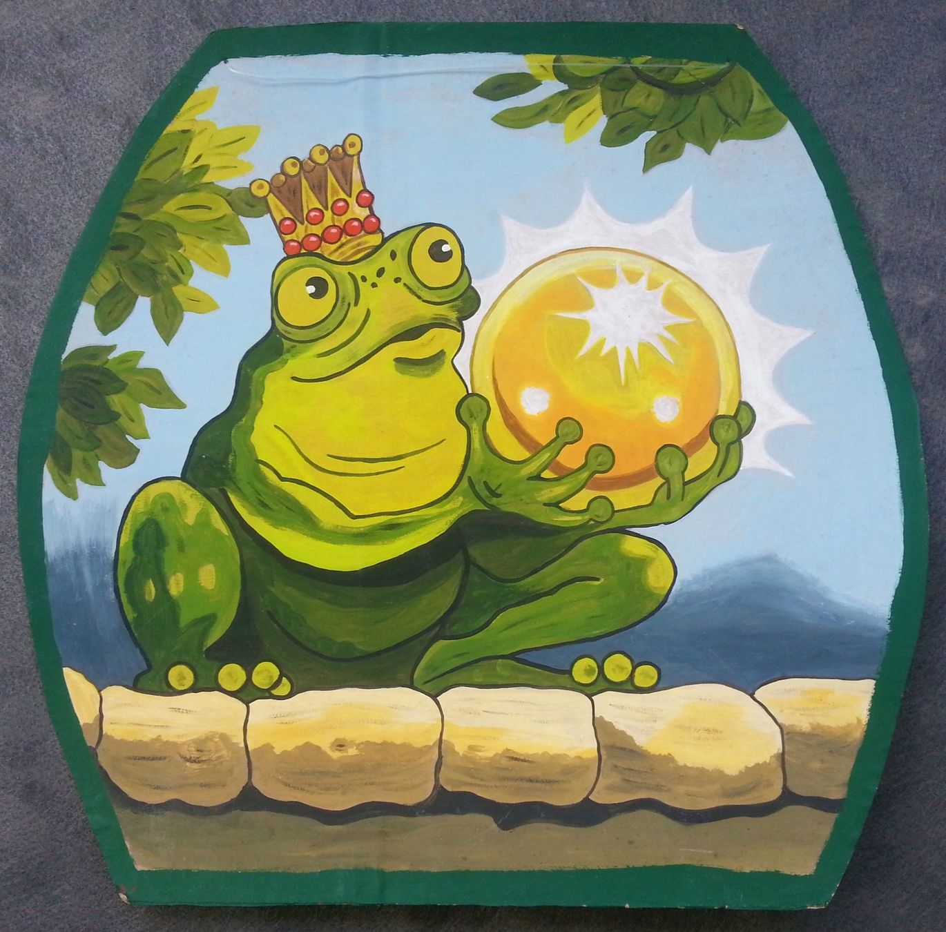Gemälde: Gemälde Märchen: Der Froschkönig, um 2000 – Gebraucht aus Oberriet SG von ganesh435