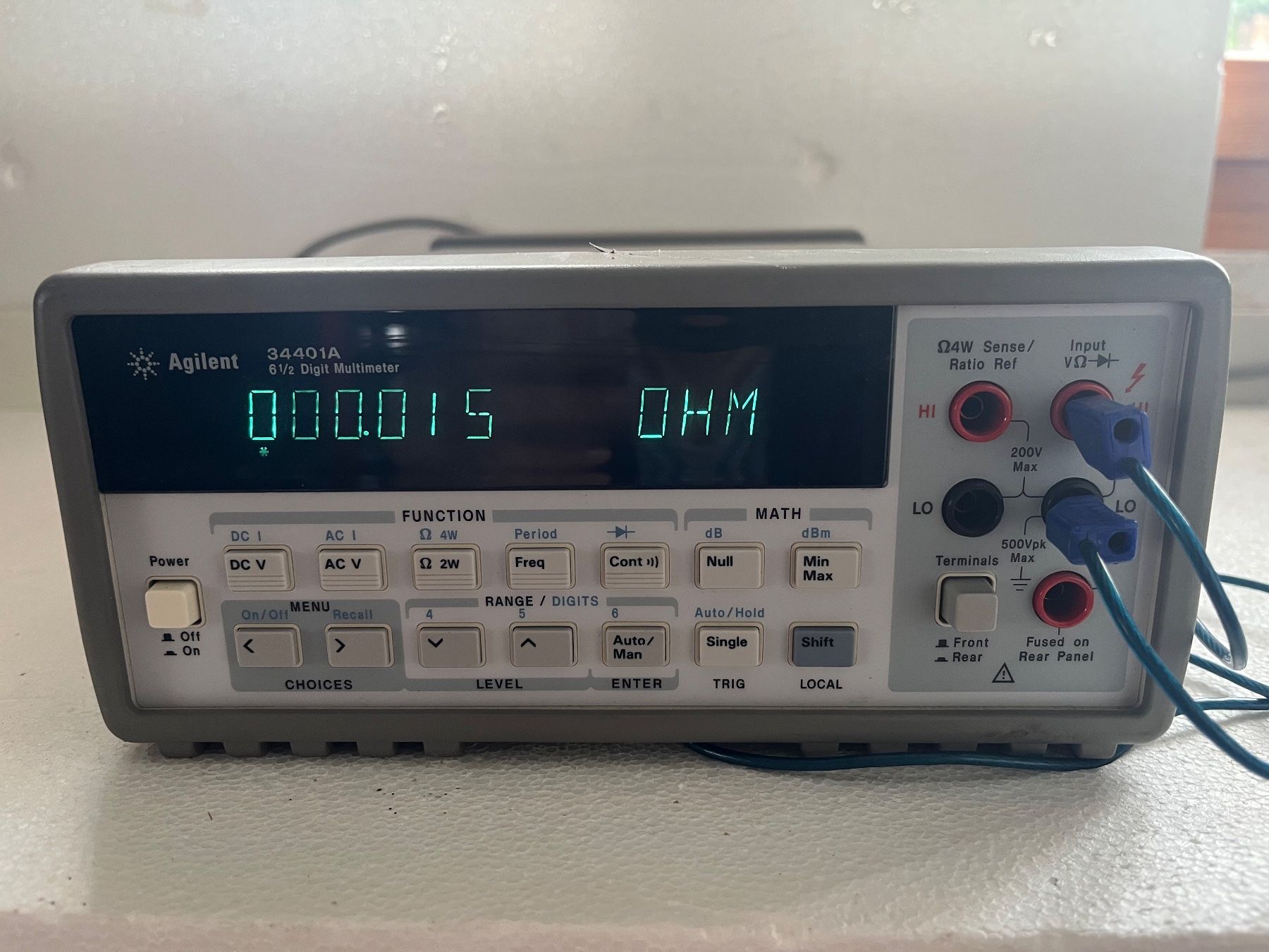 Agilent Misurare: HP Agilent 34401A – Usato da Delémont venduto da Cannonus