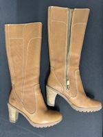 Timberland Women's Tall Tan Leather Boots Size 6 US EU37