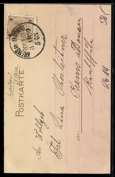 Cartoline postali: Raphael Kirchner: Eisblumen, Paare in el – Usato da Berlin venduto da bartko-reher 1