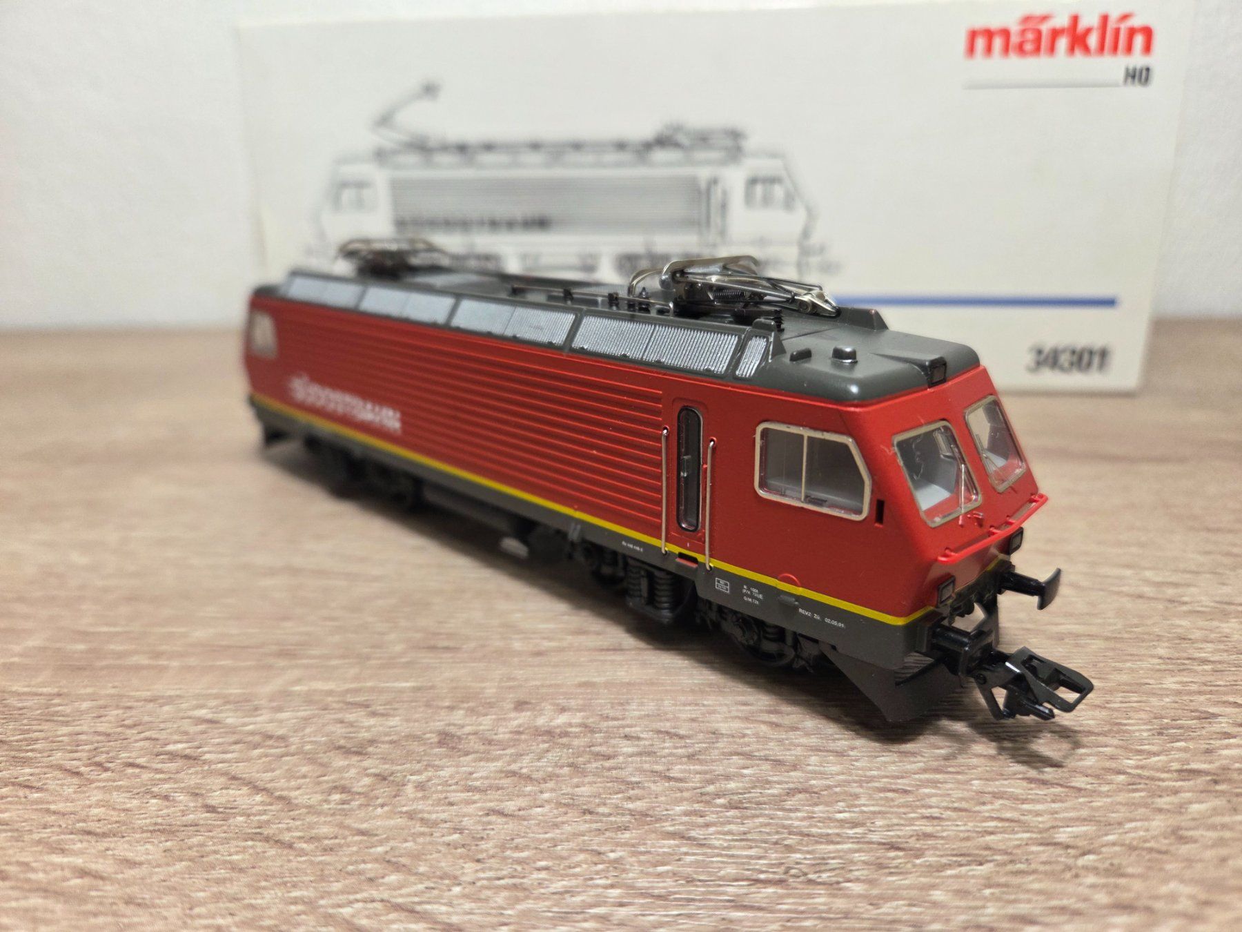 Märklin Modellini di ferrovie: Märklin 34301 E-Lok Re 446 Südostbahn Digital H0 – Usato da St-Aubin-Sauges venduto da Lo_Go 3