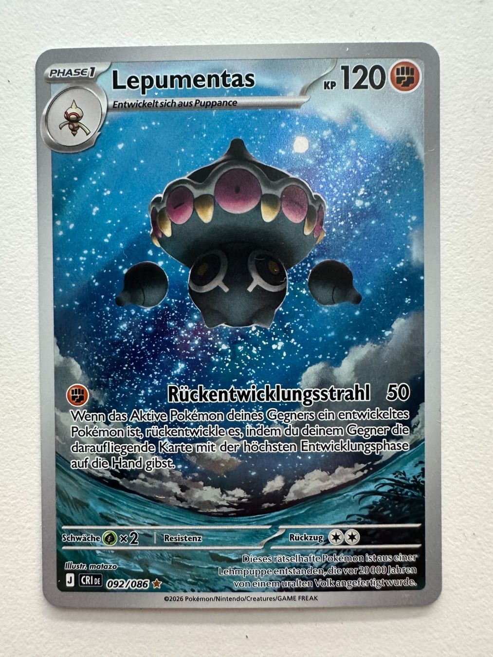 Pokémon Cartes à collectionner: Pokémon Karte Lepumentas – D'occasion à Zug par Supervamp