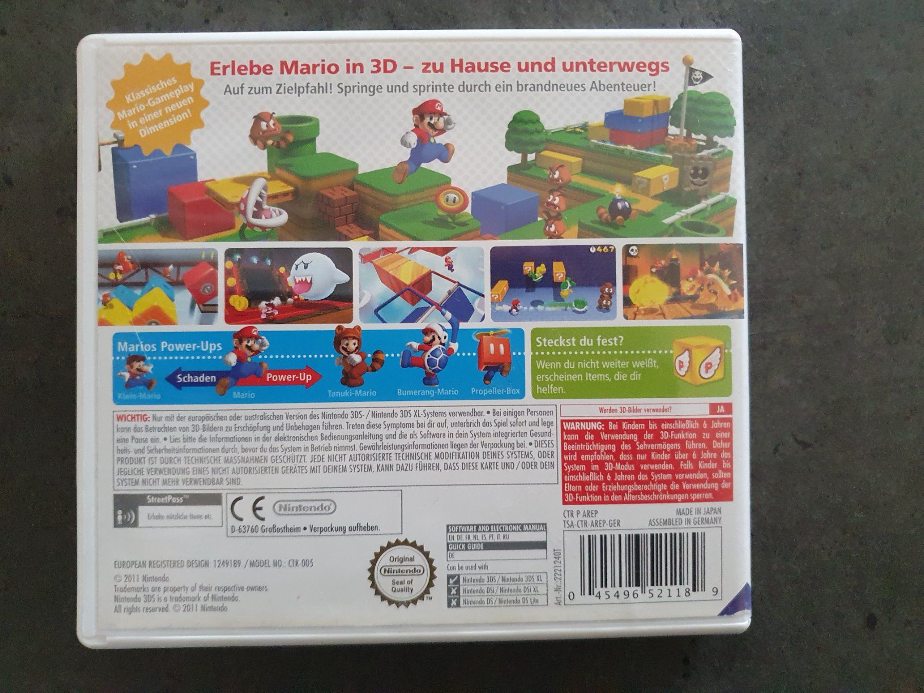 Nintendo Spiele: Nintendo DS 3 Super Mario 3D Land – Gebraucht aus Giswil von Clawfing3r 1