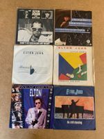 6 x Elton John Singel , Vinyl 70/80er Jahre