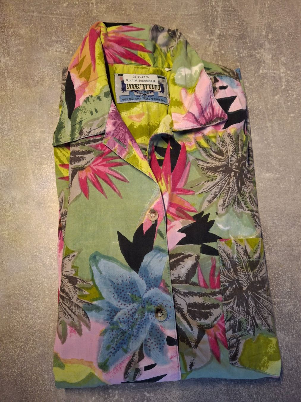 Camicette: Chemise marque Underground taille S 100% coton – Usato da Villiers venduto da san_jn5w 7