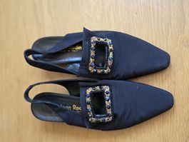 Jean Rodin Italy Slingback Pumps Gr. 39