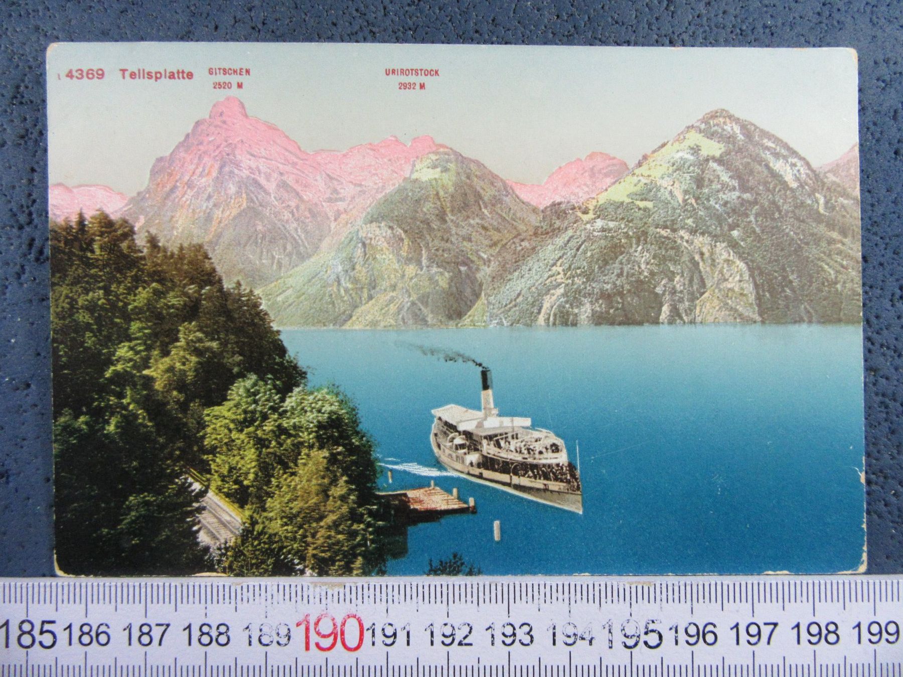 Cartoline postali: URNERSEE TELLSPLATTE  URI AK 1913 – Usato da Ettingen venduto da Hausi4711
