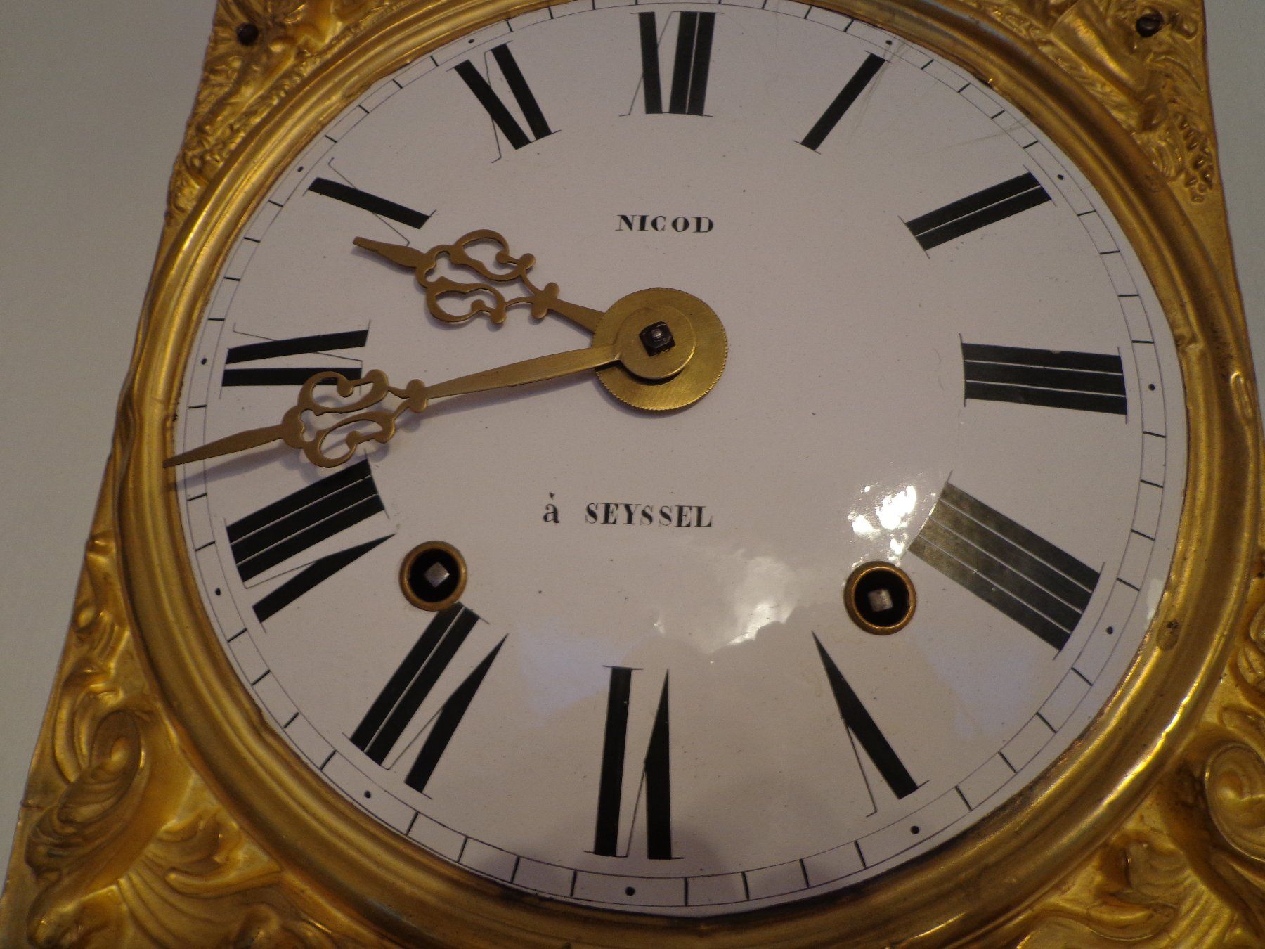 Orologi: Comtoise Morez Burgunder Uhr wohnfertig – Usato da Würenlingen venduto da reneda777 2