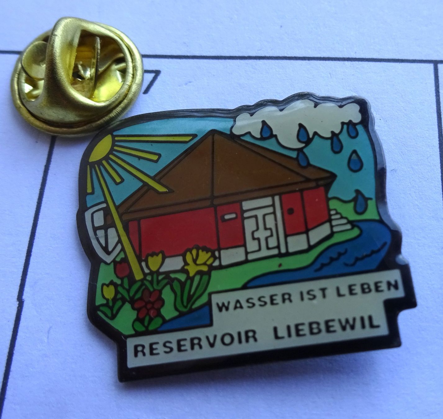 Plaketten & Abzeichen: Pin ERSERVOIR Liebewil – Gebraucht aus Utzenstorf von BUtter81