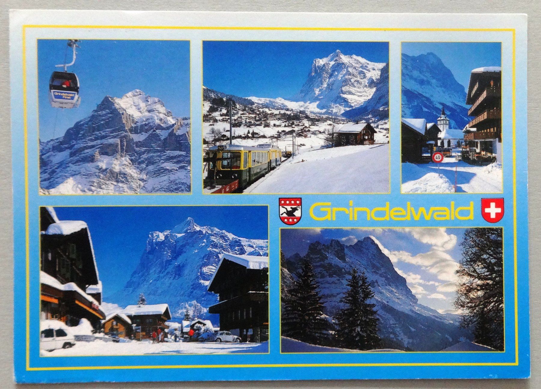 Cartoline postali: Grindelwald – Usato da Fétigny venduto da Billy2miny