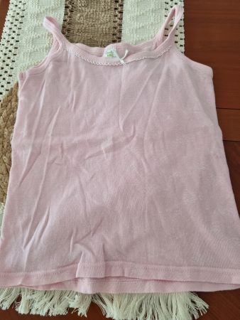 Débardeur rose léger pour l'été, taille 134