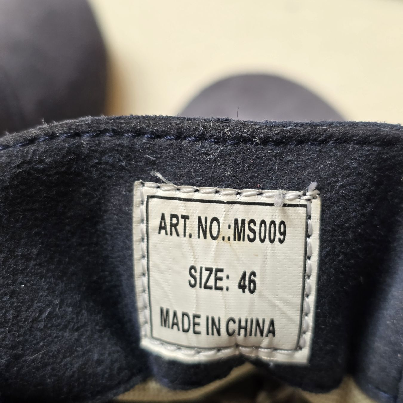 Scarpe da uomo: Herren Stiefel dunkelblau Grösse 46  – Nuovo (secondo la descrizione) da Rheinsulz venduto da Gilea 5