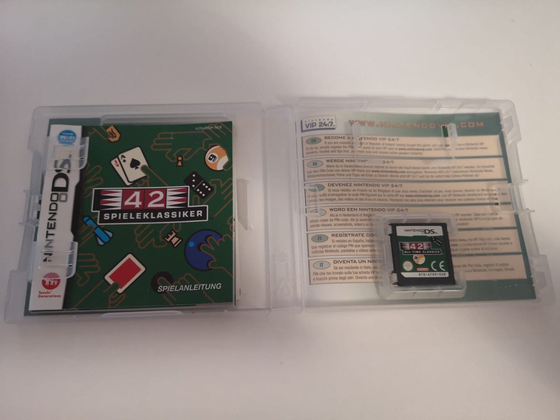 Giochi: 42 Spieleklassiker (Nintendo DS) – Usato da Herisau venduto da Seyashop_2 1