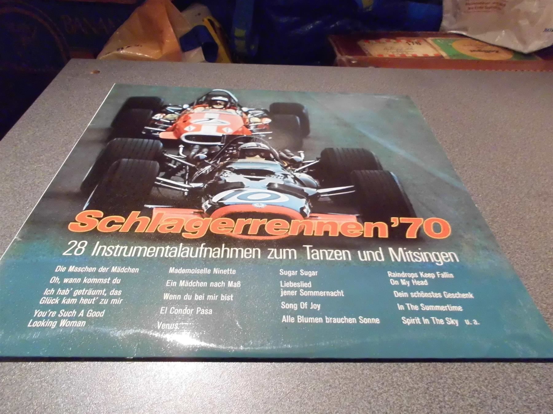 Schallplatten: Schallplatte Schlagerrennen '70 – Gebraucht aus Zürich von abraxas1291