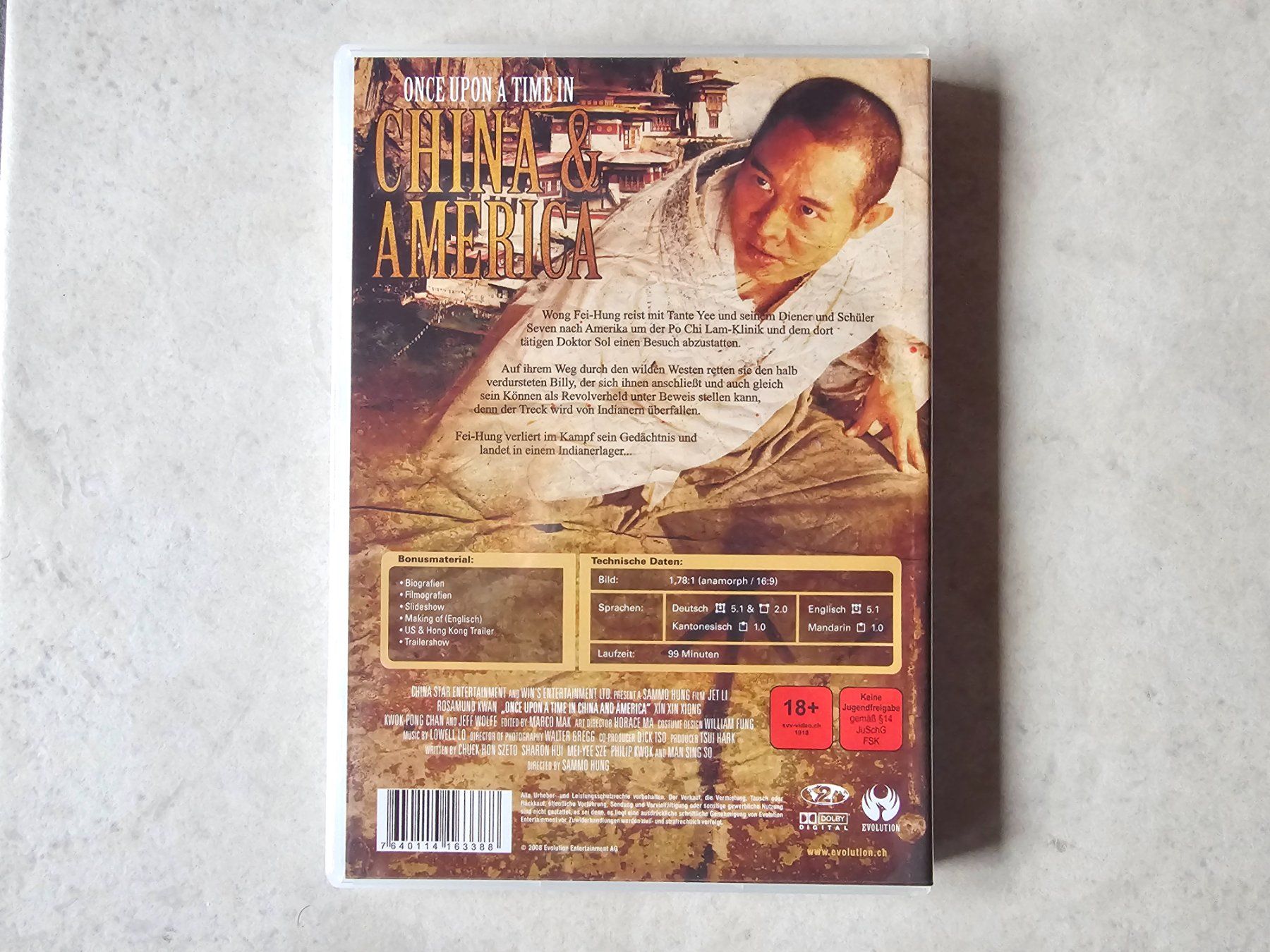 Alle DVDs: Once Upon A Time In China & America – Gebraucht aus Schneisingen von backstore24 1