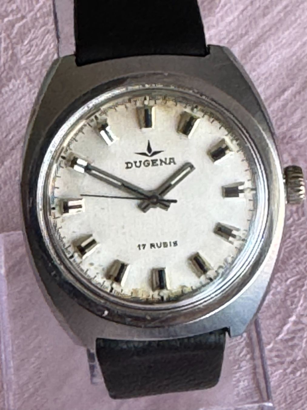 Dugena Uhren: Dugena Handaufzug Vintage – Gebraucht aus Rorschach von Spektar