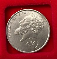 Seltene Zypern Münze 20 Cent von 1990