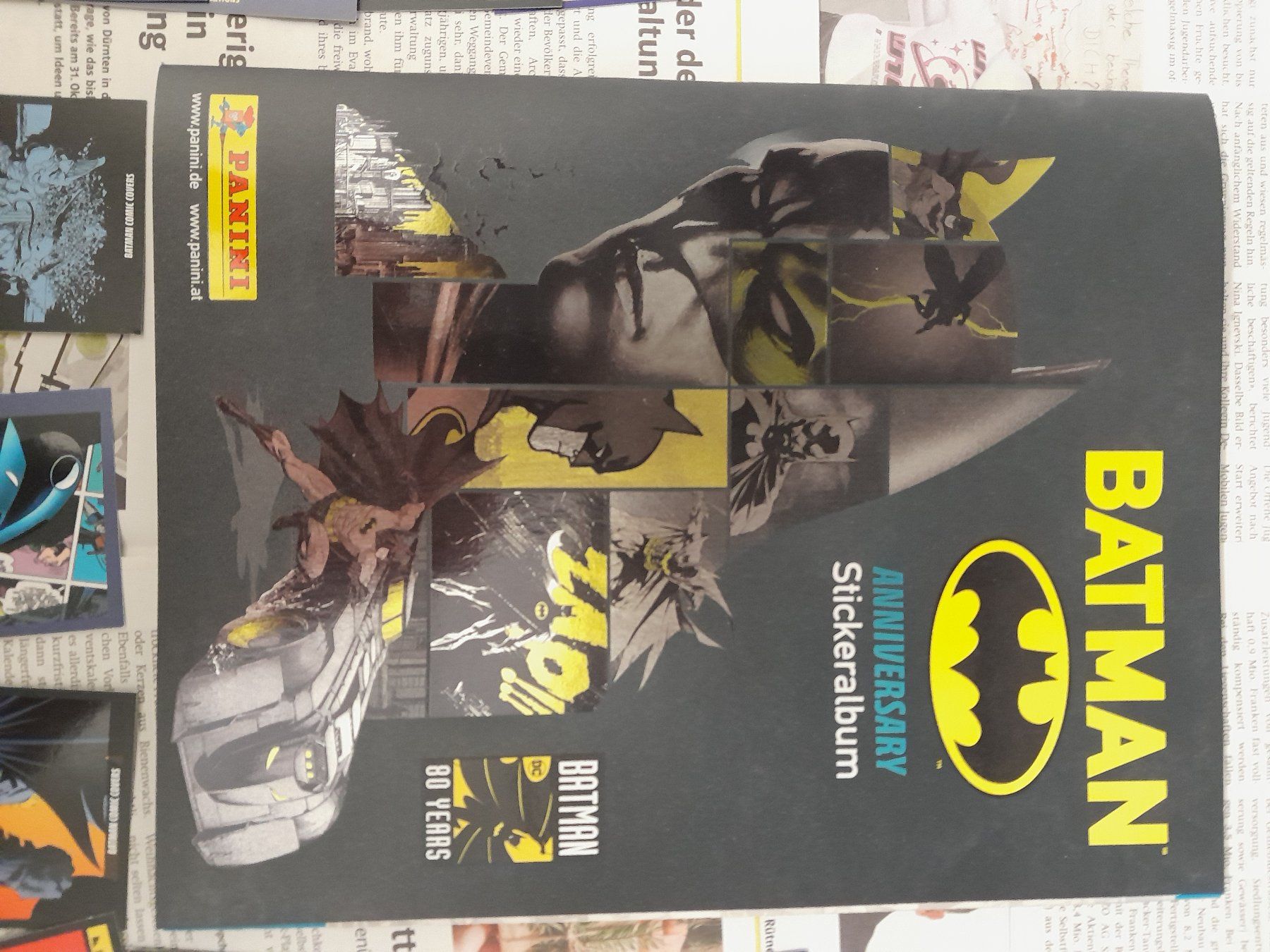 Panini Album: Panini Batman Anniversary Stickeralbum – Usato da Rüti ZH venduto da Alemanni 1