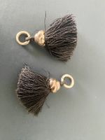 Schmuck Quasten mit Silber von enSoie, Zürich