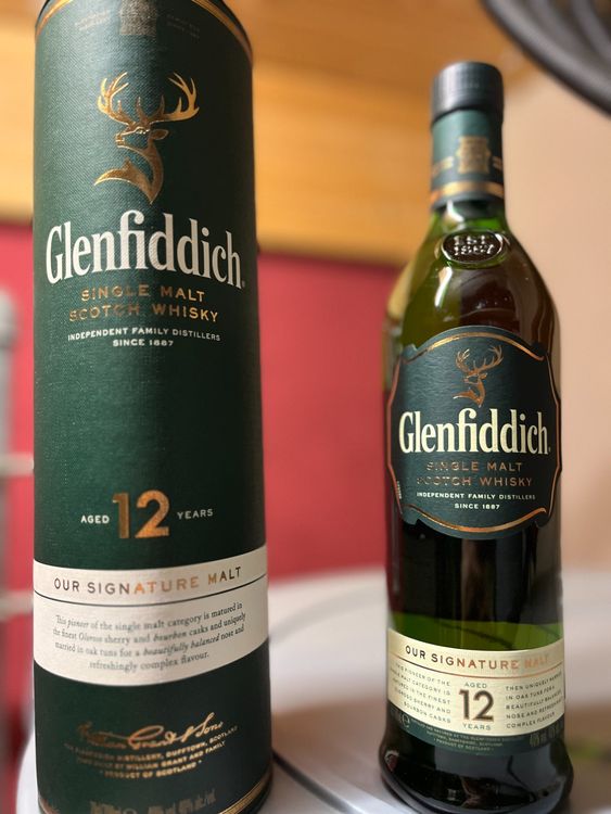 Single Malth Whisky: Glenfiddich 12 (Neu und originalverpackt) in ...