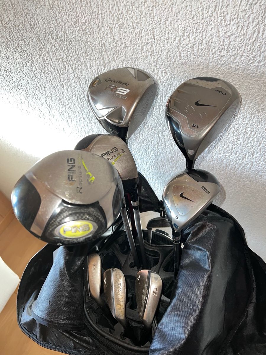 Mazze & Set: Golftasche mit Schlägern – Usato da Grosswangen venduto da Second_hand_paradise 3