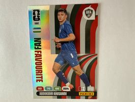 Khusanov Fan Favourite 502 - Panini Adrenalyn XL WM 2026