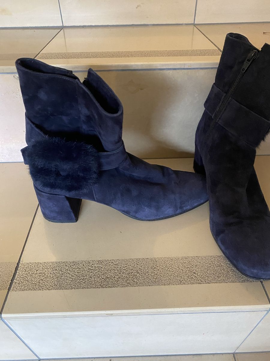 Scarpe da donna: Wildleder Stiefeletten Gr. 40 – Usato da bern venduto da marion78