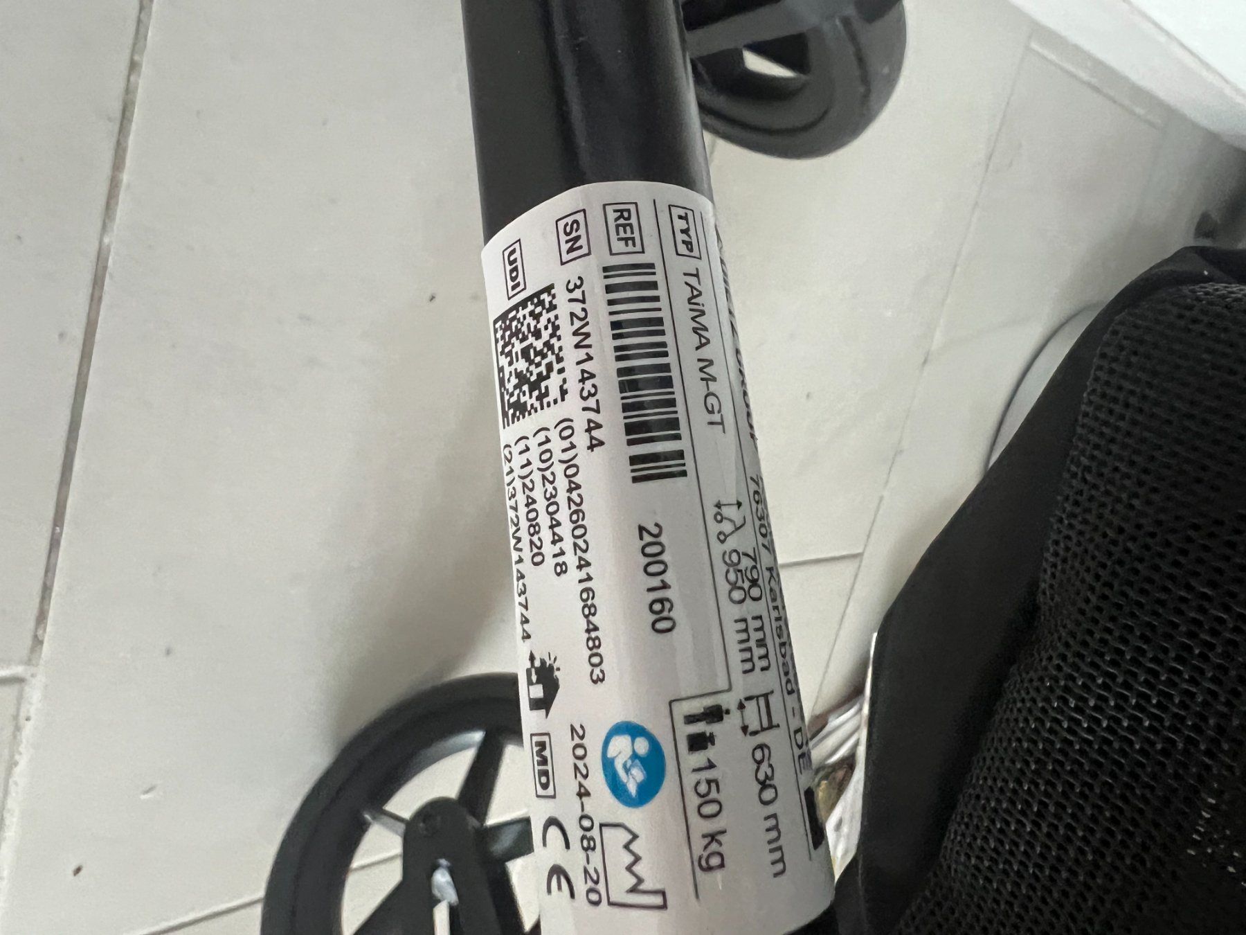 Ausili per la deambulazione: Rollator Dietz Taima – Nuovo (secondo la descrizione) da Bern venduto da fidirulla 3