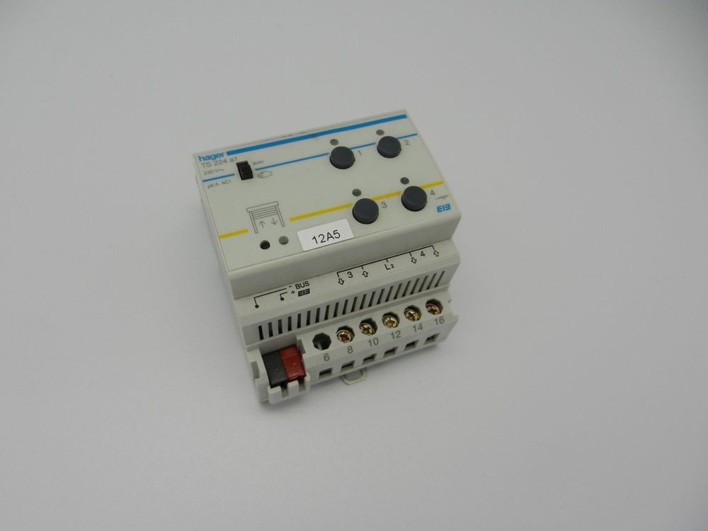 Hager TX320 Thermostat d'ambiance KNX - Tebis - 3250616043206