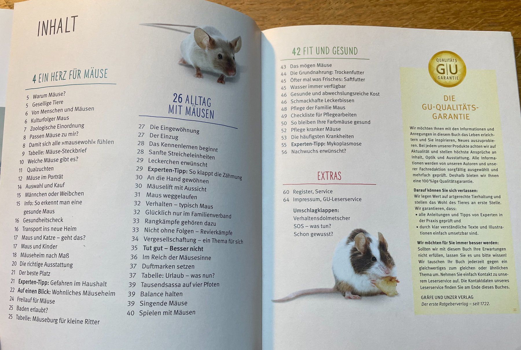 Libri: GU Ratgeber Mäuse | Tierratgeber – Usato da Aarau venduto da Chicca2006 4