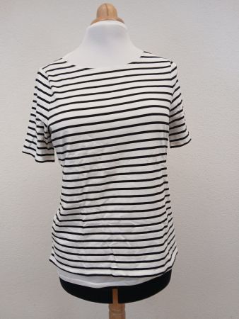 Boden Olivia Kurzärmliges Bretonshirt Gr. 42