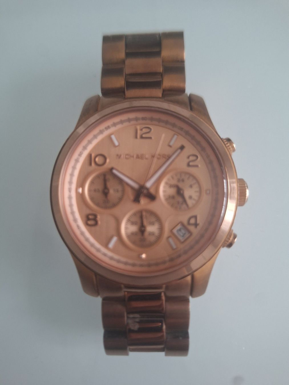 Michael Kors Uhren: MICHAEL KORS - DAMENUHR GOLD – Gebraucht aus Steinhausen von ellako