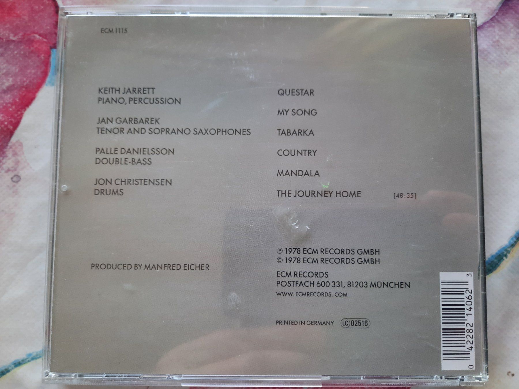 CDs: CD Keith Jarret - My song – D'occasion à Pully par bro_n52j 2