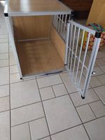 Hundebox aus Alu und Holz