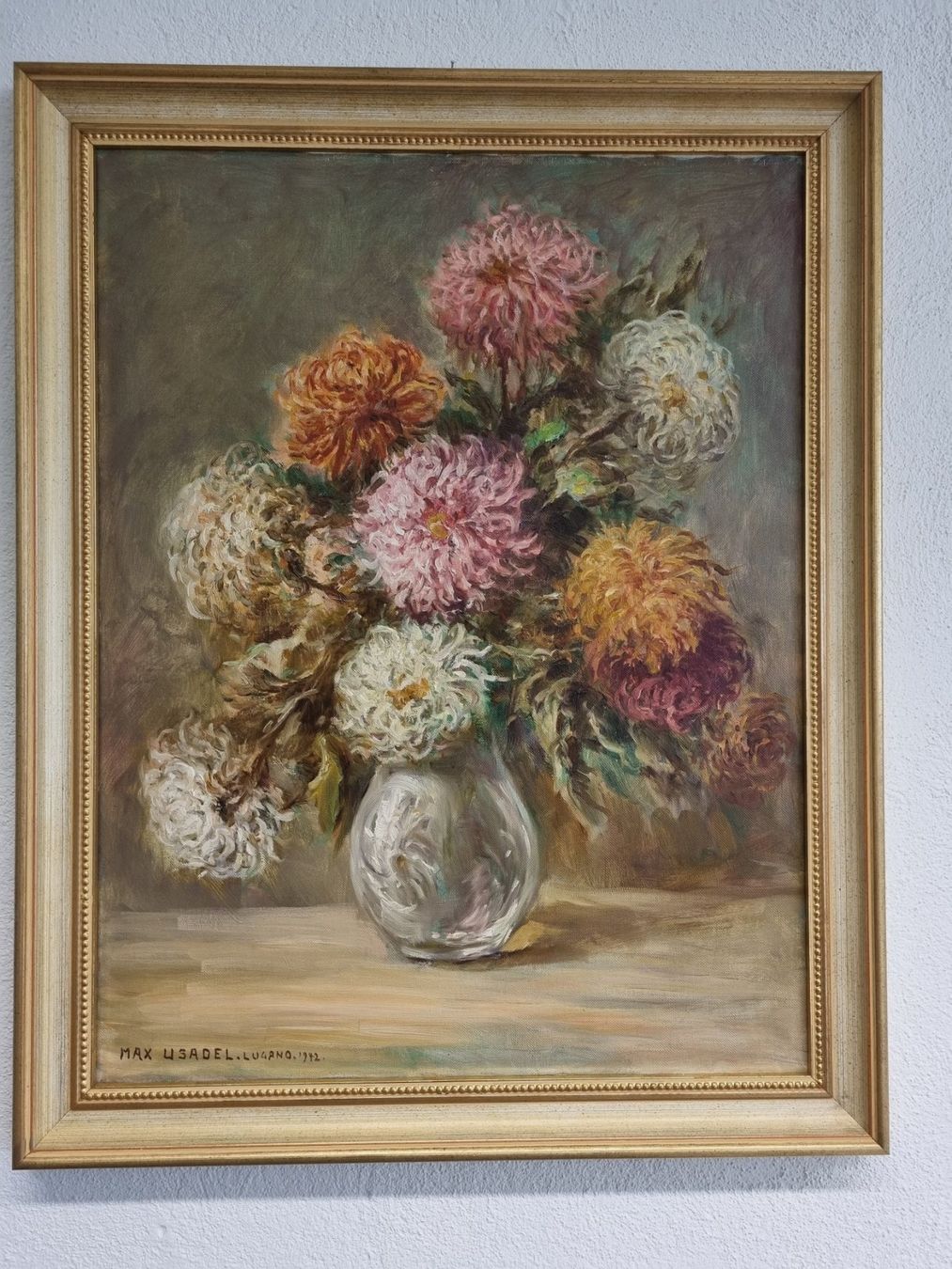 Dipinti: Max Usadel Stillleben mit Blumen 1942 – Usato da Schöftland venduto da Talisk 4