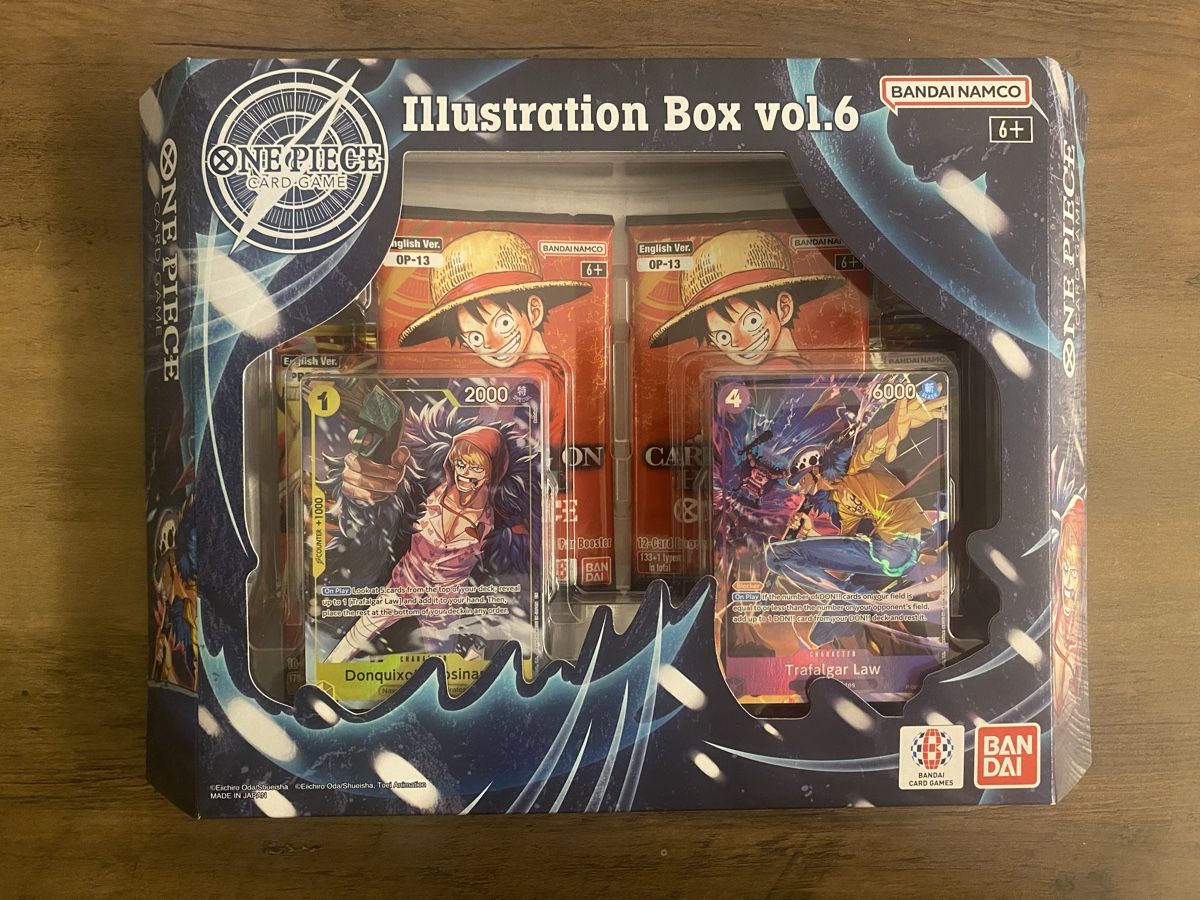Bandai Carte collezionabili: One Piece Illustration Box Vol. 06 – Nuovo (secondo la descrizione) da Zürich venduto da Gunplakendo