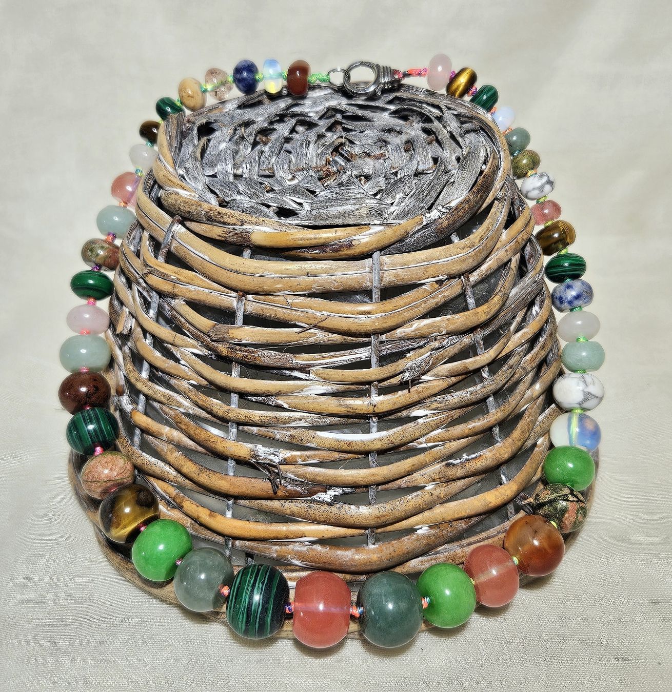 Catenine: Crystal Stein Mix Farb Kette - Spendenaktion – Nuovo (secondo la descrizione) da Unterkulm venduto da Nachtigall 2