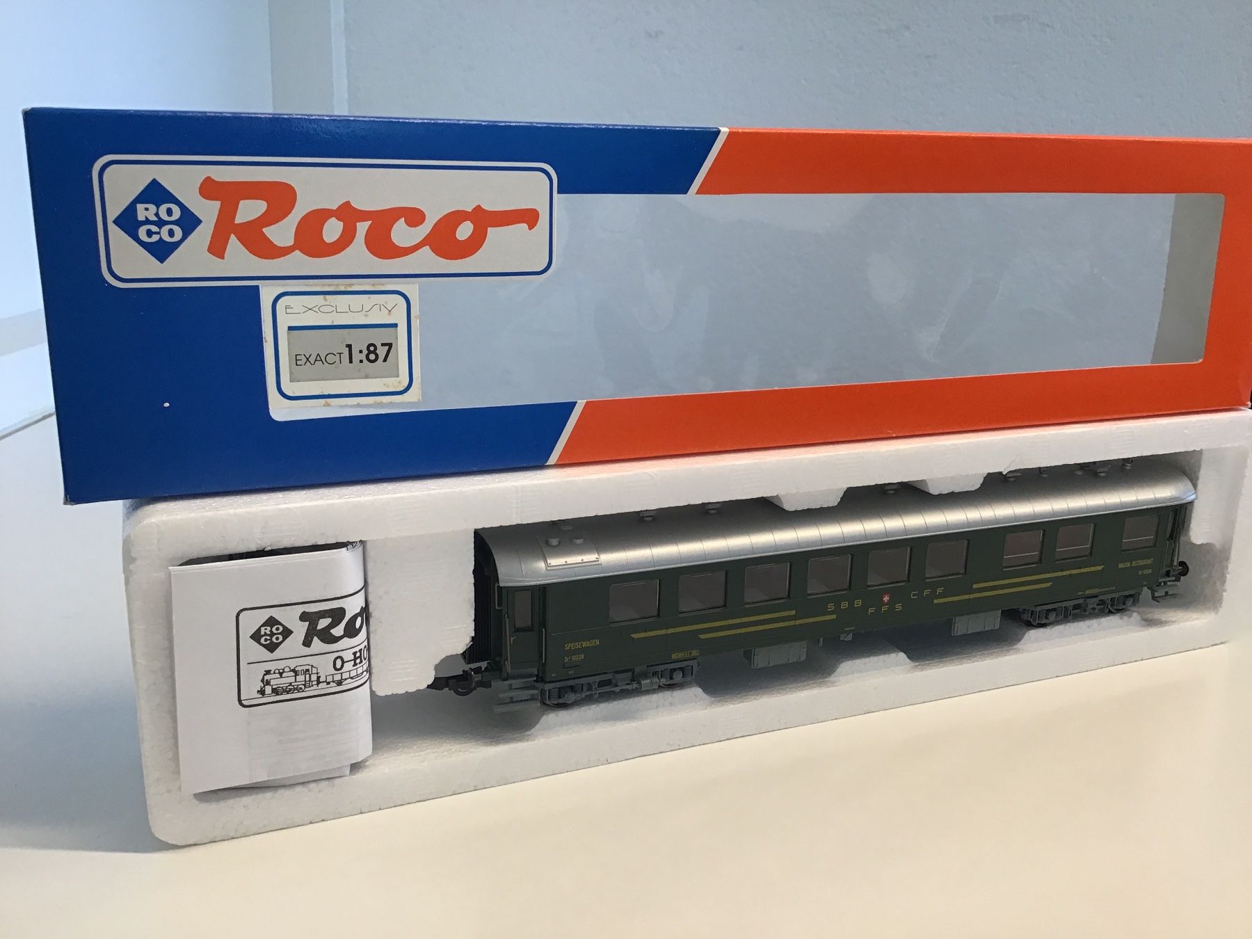 Roco SBB D4 Wagen, 1:87,Top Zustand, Sammlerstück! (Neu (gemäss ...