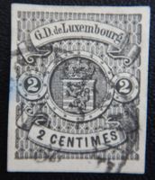 Luxemburg Kat. 4 gest. 1860 Kat. 700 Euro