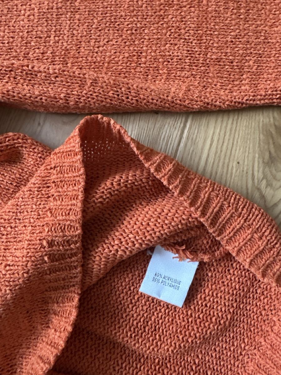 Pulls & Sweat-shirts: Damen Pullover orange T2 Strick Details – D'occasion à Rothenburg par wer_g9fd 4