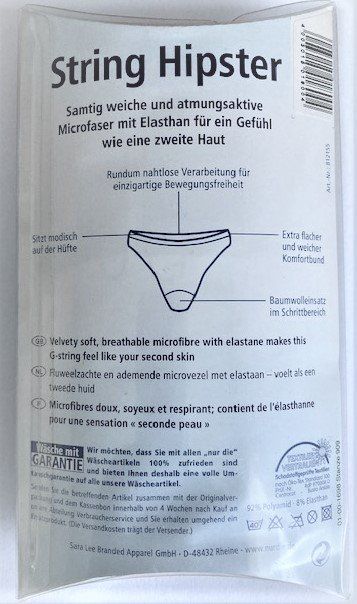 Altra biancheria intima: String Hipster / nur die – Nuovo e nell'imballaggio originale da Menziken venduto da ABA60 1