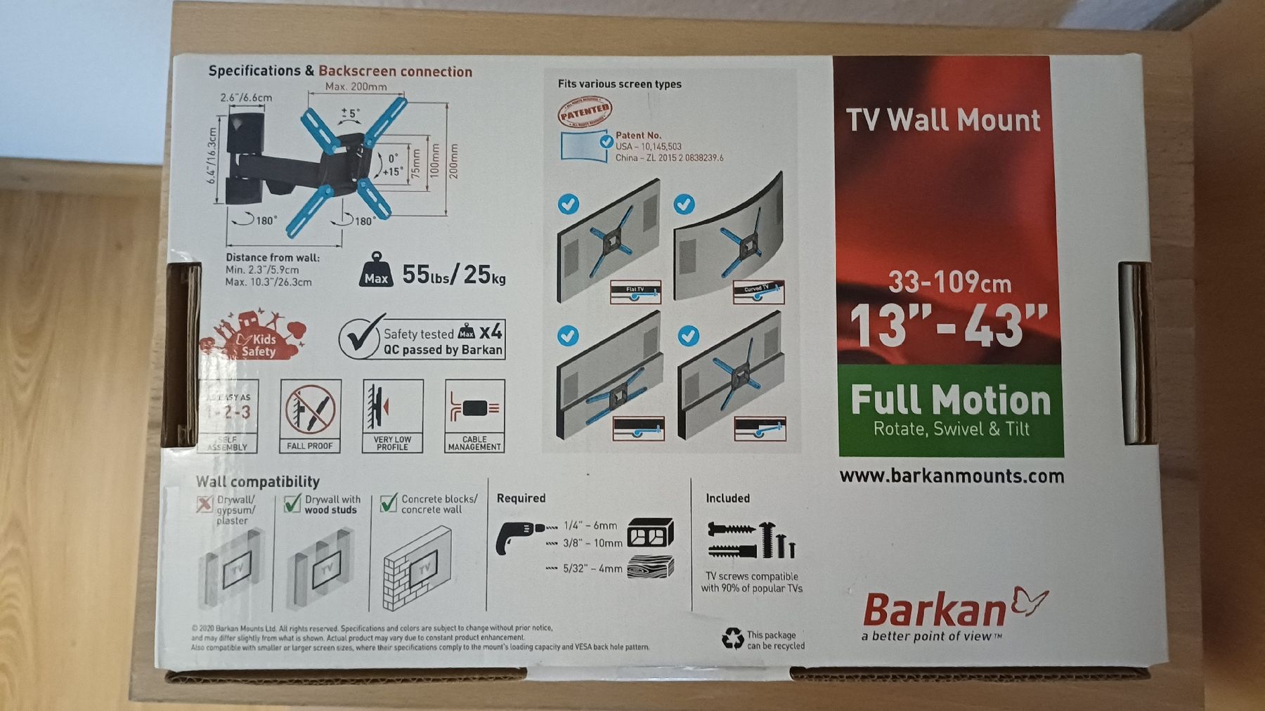 Staffa per monitor: Bildschirmhalterung 13" - 43" – Nuovo e nell'imballaggio originale da Meilen venduto da bearheart01 1