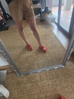 Sandali rossi Emilio Sarto numero 39 Made in Italy
